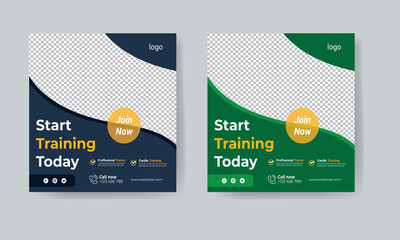 Gym & Fitness Social Media Posts