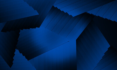 seamless abstract blue roof pattern texture for background