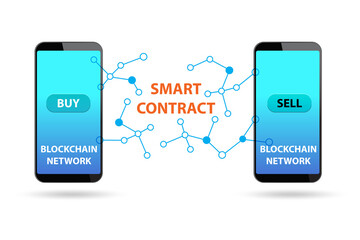 Usage of smartphone in smart contracts