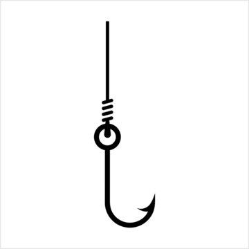 recommend clip art: Fishing Hook Icon Design Set