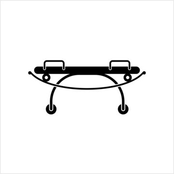 recommend clip art: Stretcher Icon, Medical Care Litter Pram