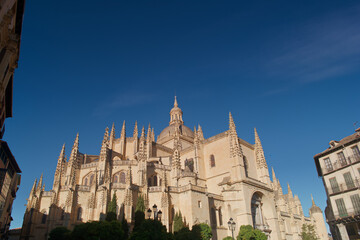 Fototapeta na wymiar Segovia budynek architektura zabytek miasto