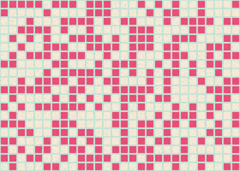Abstract Geometric Pattern generative computational art illustration