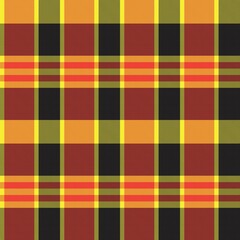 Asymmetric Plaid textured Seamless Pattern