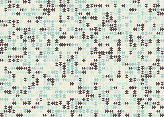 Abstract Geometric Pattern generative computational art illustration