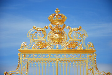 Golden Gate from Versailles Palace, France