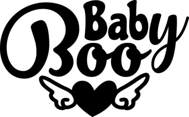Baby Boo SVG Design For Baby, Kids and Children