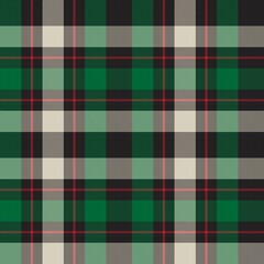 Asymmetric Plaid textured Seamless Pattern
