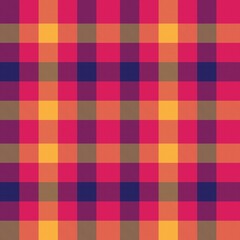 Asymmetric Plaid textured Seamless Pattern