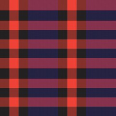 Asymmetric Plaid textured Seamless Pattern