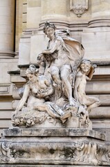 Fototapeta na wymiar The very famous Petit Palais Museum in Paris