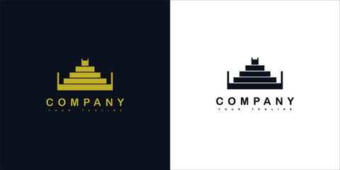 Modern luxury logo design, luxury logo background