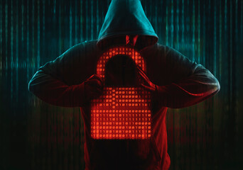 hacker cyber security  concept 