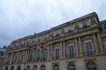 Fototapeta na wymiar Jardin du Palais Royal, City of Paris, France