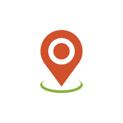 location icon design template vector