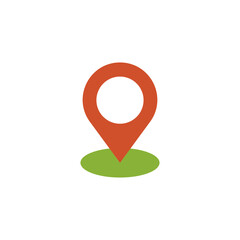 location icon design template vector