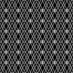 Naklejka premium Seamless black and white geometric pattern.Simple geometric shapes for textile, cover, wallpaper, gift packaging, printing, scrapbooking.