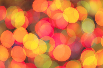 abstract colorful bokeh background