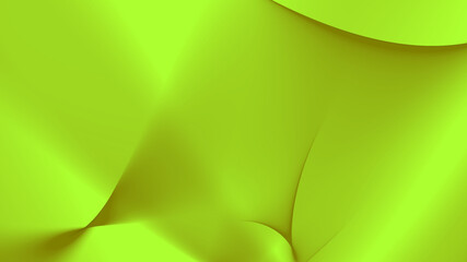 Abstrakter Hintergrund 4k gelb gold grün hell dunkel schwarz Wellen und Linien