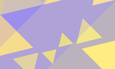abstract background geometric triangle with yellow and purple color
