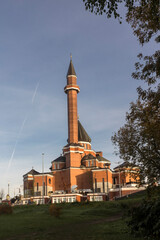 Memorial Mosque in memory of the dead Muslim soldiers during the Great Patriotic War. Poklonnaya Gora in the city of Moscow