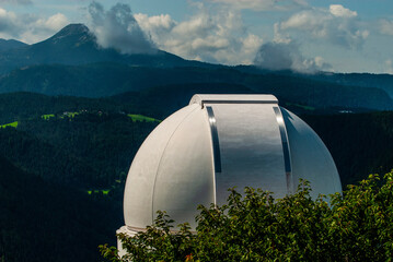 Observatory Max Valier, Gummer, along the Planets Path, South Tyrol, Italy, Europe, Sternwarte Max...