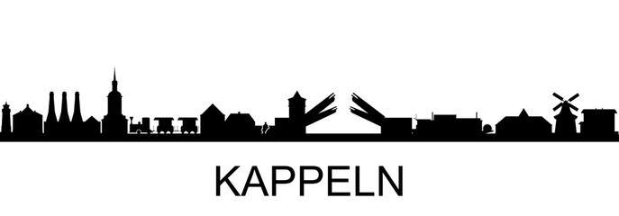 Fototapeta premium Kappeln Skyline