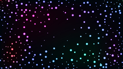Colorful star sky or space. Night background