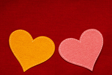 hearts  on a background.  Images of hearts on the background. core, soul, bosom, ticker