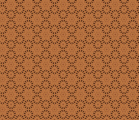 Mosaic seamless pattern with oriental floral ornament for fabrics, souvenirs, packaging, greeting cards and scrapbooking	
