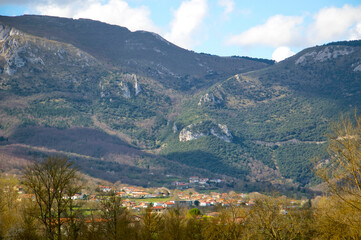 Fototapeta na wymiar Valle de Mena (Burgos)