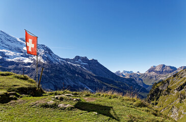 Sommets des alpes Suisses