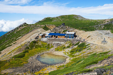 mountain village in the mountains