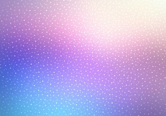 Holidays glittering texture lilac blue pink gradient. Sparkles on defocus background.