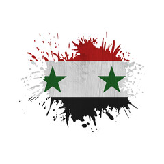 World countries. Sublimation background. Abstract shape. Syria