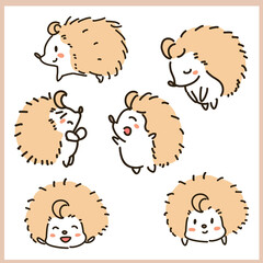 ハリネズミバリエーションセット