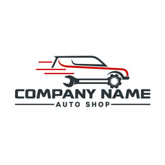 logo template for auto repair and maintenane service.