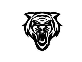 Tiger Mascot Graphic