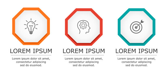 Business infographic Vector with 3 steps. Used for presentation,information,education,connection,marketing, project,strategy,technology,learn,brainstorm,creative,growth,abstract,stairs,idea,text,work.