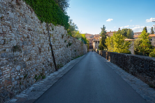 The little ancient town of San Gimignano, Tuscany