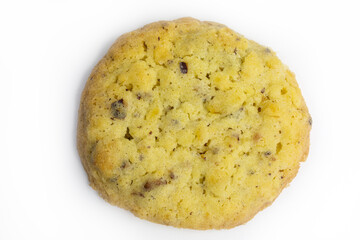 cookies with potato chips and pecan nuts