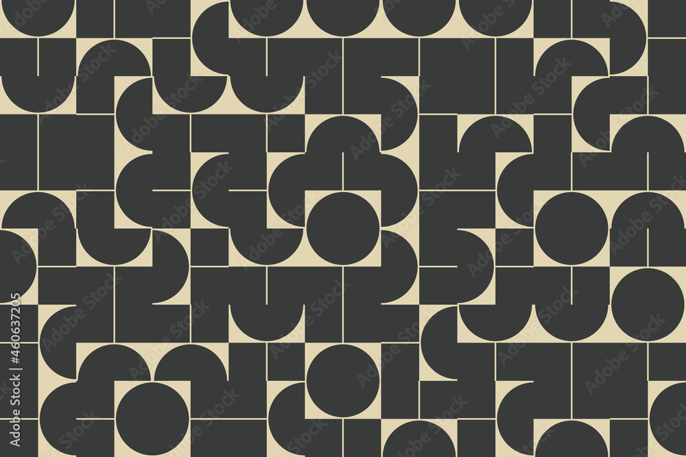 Poster deconstructed pattern design of futurism inspired abstract vector graphics backgound
