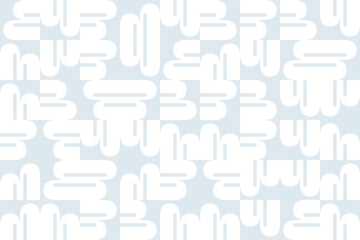 Naive Art Inspired Artwork of Vector Pattern Design Graphics With Hand-Drawn Elements