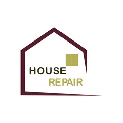 House logo mascot template