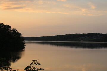 Lake at Sunset