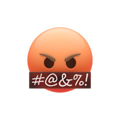 Swearing Smiley Face