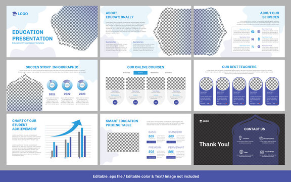 Education PowerPoint Presentation Template or college presentation