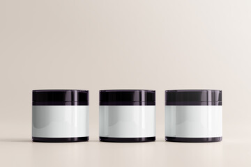 UV Ultra Violet Glass Cosmetic Bottle