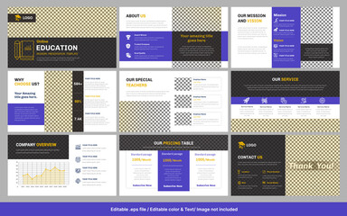 Creative Education Modern PowerPoint Presentation Template