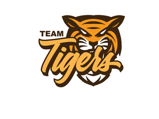 Tiger Mascot Graphic